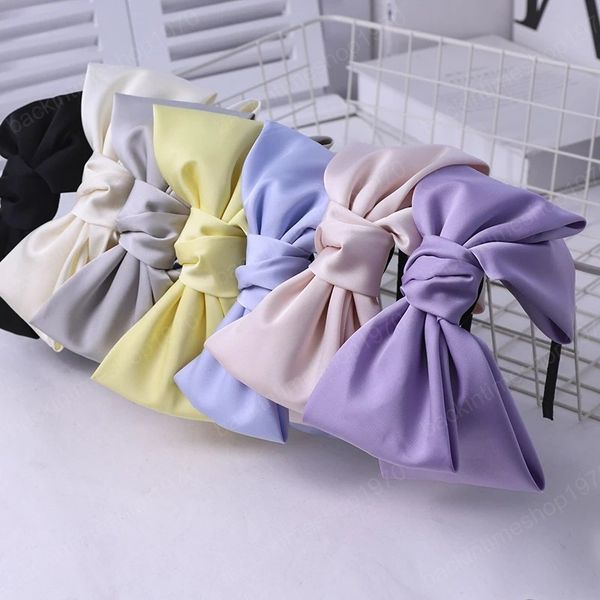 high quatity bowknot hairband hairpin headdress girls woman fashion oversized headband bezel hair accessories, Slivery;white
high quatity bowknot hairband hairpin headdress girls woman fashion oversized headband bezel hair accessories, Slivery;white