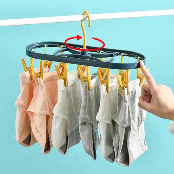 hangers & racks windproof 12 clip clothes hanger dryer multi-functional drying rack underwear socks plastic towels cloth pants
hangers & racks windproof 12 clip clothes hanger dryer multi-functional drying rack underwear socks plastic towels cloth pants
