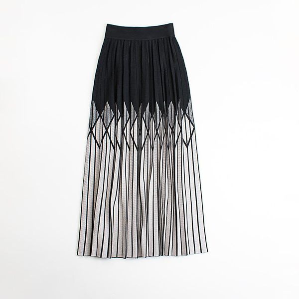 skirts knitted pleated skirt winter fashion getting knitting double loose fitting a line, Black
skirts knitted pleated skirt winter fashion getting knitting double loose fitting a line, Black