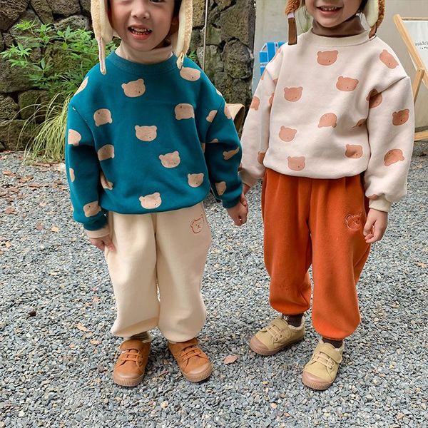 trousers autumn baby boy cute bear embroidery casual pants cotton children fleece winter fashion kids girl long 1-6t, Blue
trousers autumn baby boy cute bear embroidery casual pants cotton children fleece winter fashion kids girl long 1-6t, Blue