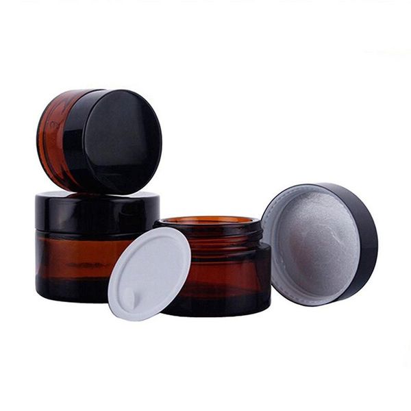 amber glass refillable cosmetic cream jars pot empty bottle container with screw lid (20gram) storage bottles &
amber glass refillable cosmetic cream jars pot empty bottle container with screw lid (20gram) storage bottles &