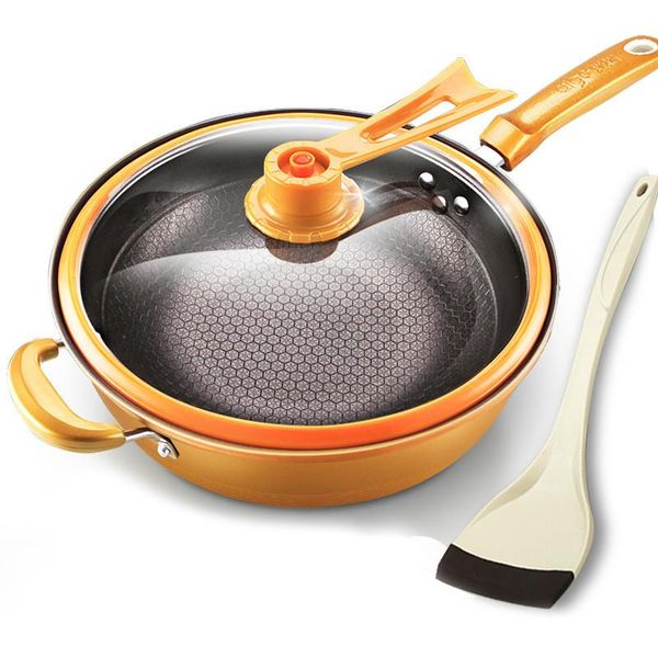 29%,32cm iron frying pan heat-preserve vacuum pot boiling cease-fire health preservation cooking wok with upright lid pans
29%,32cm iron frying pan heat-preserve vacuum pot boiling cease-fire health preservation cooking wok with upright lid pans