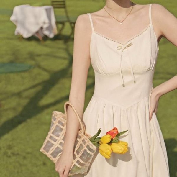 casual dresses herstory 2021 french vintage strap dress women summer v-neck elegant midi slim backless club party fairy, Black;gray
casual dresses herstory 2021 french vintage strap dress women summer v-neck elegant midi slim backless club party fairy, Black;gray