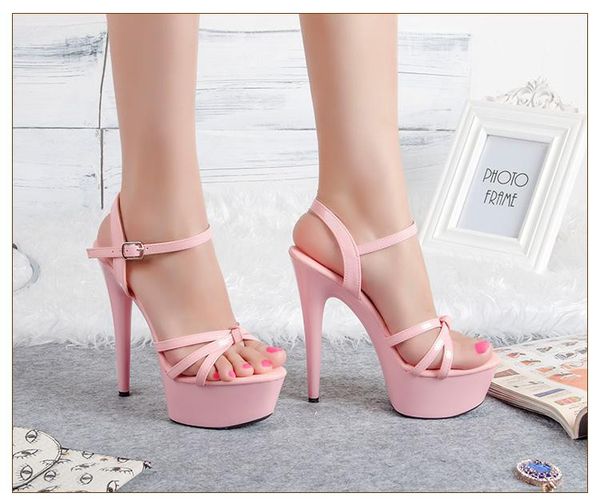 sandals women shoes platform steel pipe dance nightclub thin high-heeled 13-15 cm female waterproof wedding, Black
sandals women shoes platform steel pipe dance nightclub thin high-heeled 13-15 cm female waterproof wedding, Black