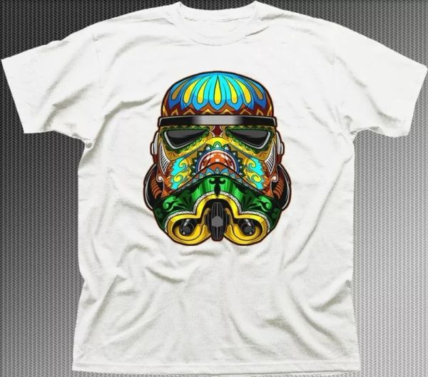 stormtrooper psychedelic printed white t-shirt 9373, White;black
stormtrooper psychedelic printed white t-shirt 9373, White;black