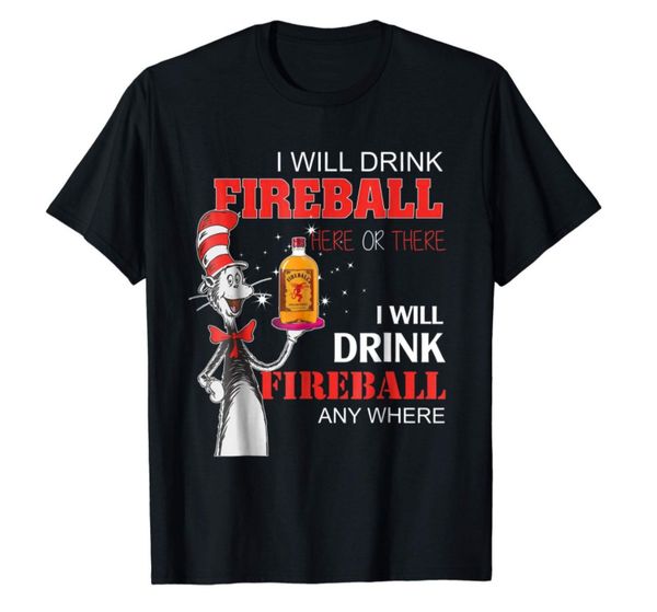 r1 i will drink fireball here or there anywhere funny black t-shirt s-3xl, White;black
r1 i will drink fireball here or there anywhere funny black t-shirt s-3xl, White;black