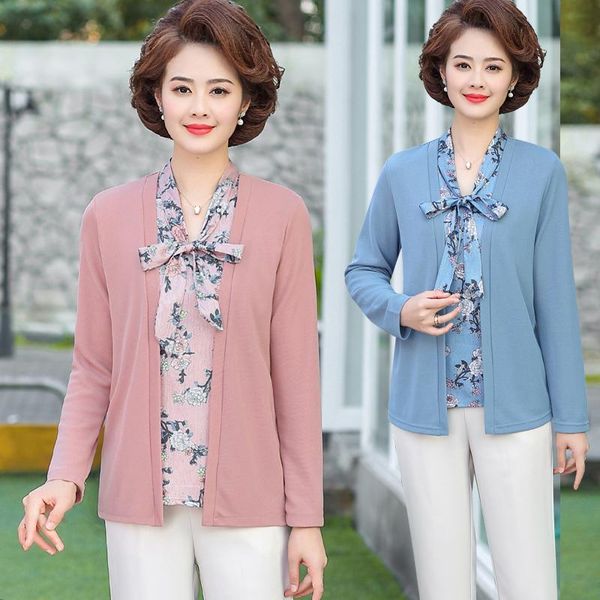 spring middle-aged women clothes fake two-piece set t-shirt casual plus size 5xl 40-50 years old female pullover c146 women's, White
spring middle-aged women clothes fake two-piece set t-shirt casual plus size 5xl 40-50 years old female pullover c146 women's, White