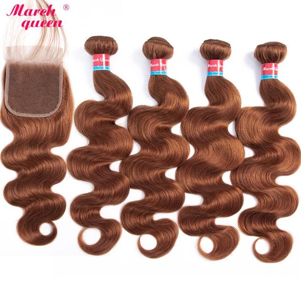 human hair bulks marchqueen pre-colored peruvian body wave 4 bundles with closure #30 150% 4x4 lace weave non-remy weft, Black
human hair bulks marchqueen pre-colored peruvian body wave 4 bundles with closure #30 150% 4x4 lace weave non-remy weft, Black