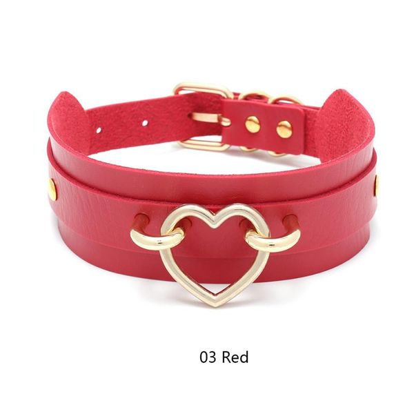 harajuku pu leather choker heart collar bondage goth women belt necklace punk trendy rock gothic jewelry chokers, Golden;silver
harajuku pu leather choker heart collar bondage goth women belt necklace punk trendy rock gothic jewelry chokers, Golden;silver