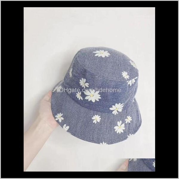 wide brim hats caps hats, scarves & gloves fashion aessories drop delivery 2021 07-39330-xhd korean style denim daisy flower lady bucket cap, Blue;gray
wide brim hats caps hats, scarves & gloves fashion aessories drop delivery 2021 07-39330-xhd korean style denim daisy flower lady bucket cap, Blue;gray