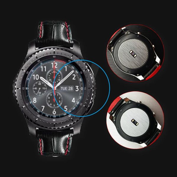 watch bands 2pcs metal wire back screen protector film+tempered glass film for samsung gear s3 classic frontier nice with your band, Black;brown
watch bands 2pcs metal wire back screen protector film+tempered glass film for samsung gear s3 classic frontier nice with your band, Black;brown