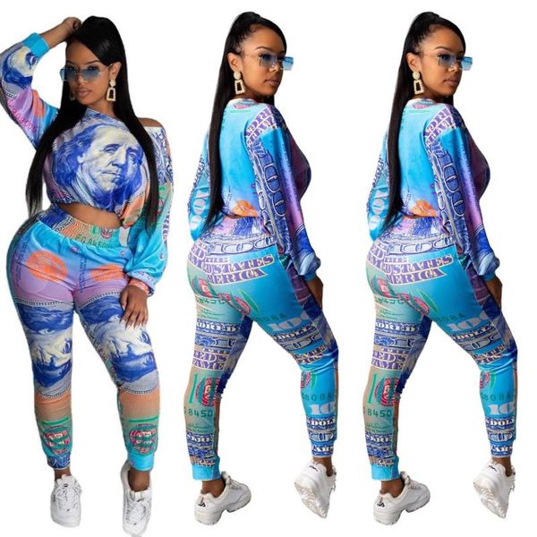 women's two piece pants 2021 autumn winter women outfits fashion print long sleeves round short mid waist leggings tracksuits nightclu, White
women's two piece pants 2021 autumn winter women outfits fashion print long sleeves round short mid waist leggings tracksuits nightclu, White