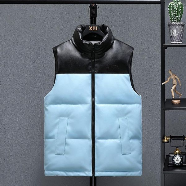 women's vests 2021 women winter hooded short bright color vest cotton padded sleeveless coat female waterproof thick waistcoat, Black;white
women's vests 2021 women winter hooded short bright color vest cotton padded sleeveless coat female waterproof thick waistcoat, Black;white
