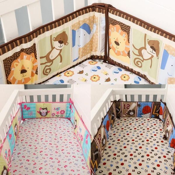 bedding sets 4pcs toddler baby crib bumpers pad cute cartoon print for infant cot safety universal anti-collision liners protector
bedding sets 4pcs toddler baby crib bumpers pad cute cartoon print for infant cot safety universal anti-collision liners protector
