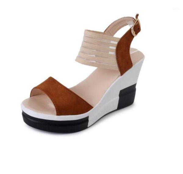 sandals female summer roman wedge heel high-heeled waterproof platform buckle ribbon decoration fashion shoes dress, Black
sandals female summer roman wedge heel high-heeled waterproof platform buckle ribbon decoration fashion shoes dress, Black