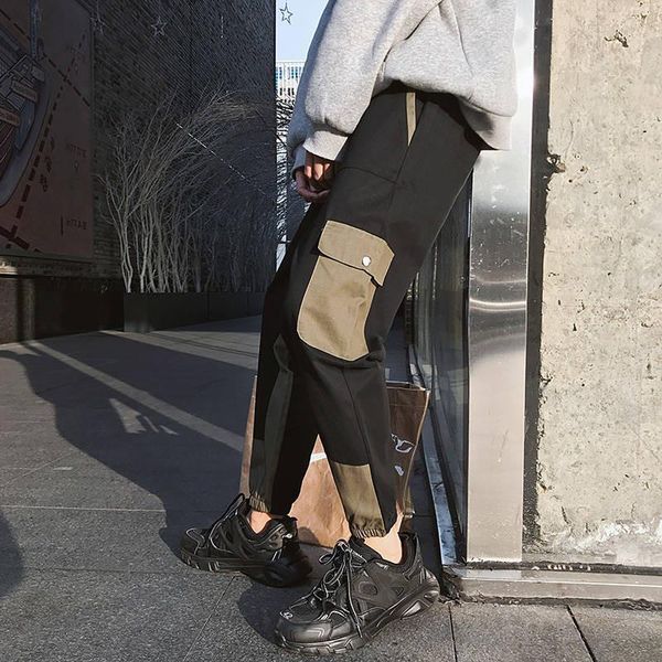 multi pockets cargo harem jogger pants men hip hop fashion casual track trousers streetwear cool harajuku hipster sweatpants men's, Black
multi pockets cargo harem jogger pants men hip hop fashion casual track trousers streetwear cool harajuku hipster sweatpants men's, Black