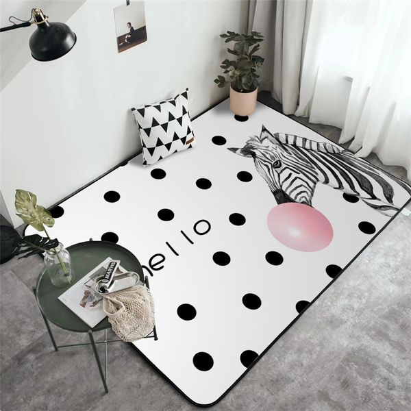 modern cute black wave point zabra pattern rug children room cartoon style kids bedroom carpet animal print mat balcony rug
modern cute black wave point zabra pattern rug children room cartoon style kids bedroom carpet animal print mat balcony rug