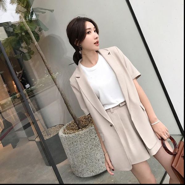 summer women tracksuits pure color short suits for stylish blazer amp shorts female pant suit casual 2 set feminino, Gray
summer women tracksuits pure color short suits for stylish blazer amp shorts female pant suit casual 2 set feminino, Gray