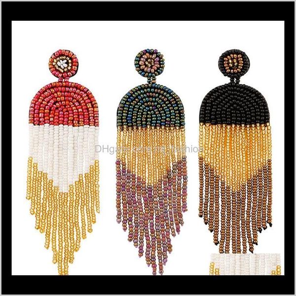 dangle & chandelier jewelryvintage original earrings for women 3 colors antiallergic handmade rice beads bohemian tassel earring fashion jew, Silver
dangle & chandelier jewelryvintage original earrings for women 3 colors antiallergic handmade rice beads bohemian tassel earring fashion jew, Silver