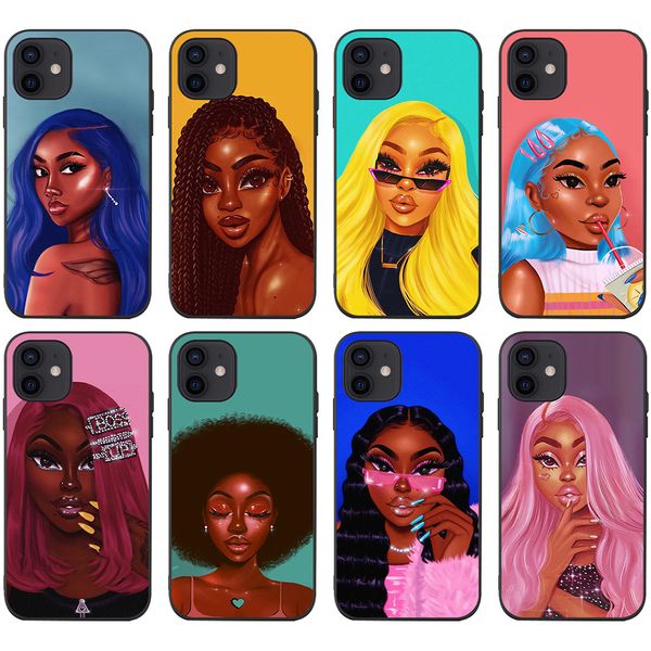 phone cases for iphone 12 mini 11 pro x xs xr max 13 fashion black girl soft tpu bumper cover
phone cases for iphone 12 mini 11 pro x xs xr max 13 fashion black girl soft tpu bumper cover