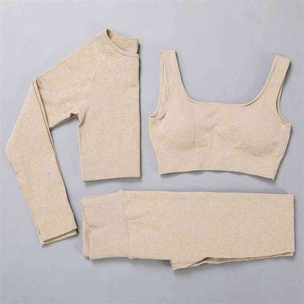 sports suits women seamless yoga sets fitness gym clothing pants high waist straps sport leggings elasticity bra 210813, Gray
sports suits women seamless yoga sets fitness gym clothing pants high waist straps sport leggings elasticity bra 210813, Gray