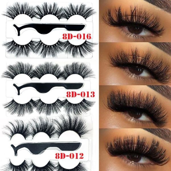 25mm extension 3 pairs 8d mink false eyelashes with a tweezer crisscross thick long fluffy handmade makeup1
25mm extension 3 pairs 8d mink false eyelashes with a tweezer crisscross thick long fluffy handmade makeup1