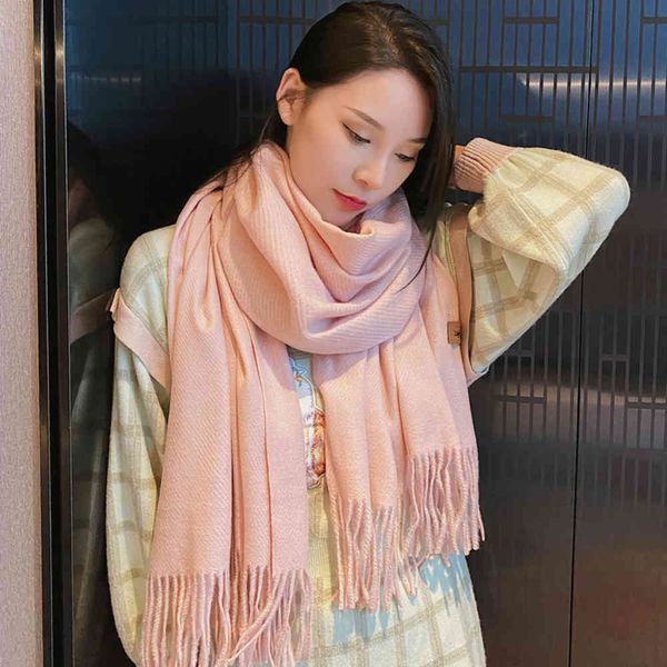 scarf new solid color scarf versatile thickened warm student shawl dual-purpose bib autumn and winter, Blue;gray
scarf new solid color scarf versatile thickened warm student shawl dual-purpose bib autumn and winter, Blue;gray