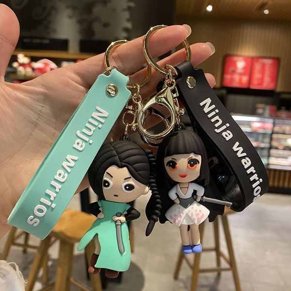 2021 fashion keychain creative cartoon assassin wu liuqi car key chain ring pendant men and women lovers personality bag hanging gifts, Silver
2021 fashion keychain creative cartoon assassin wu liuqi car key chain ring pendant men and women lovers personality bag hanging gifts, Silver