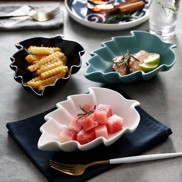 dishes & plates creative european-style leaf-shaped ceramic dish irregular small breakfast western deep dessert home
dishes & plates creative european-style leaf-shaped ceramic dish irregular small breakfast western deep dessert home