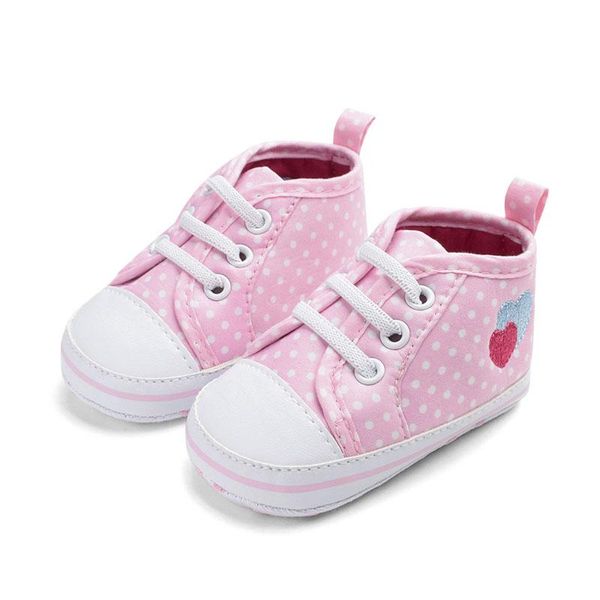 first walkers casual baby girl canvas shoes dot heart lace-up sneakers anti-slip infant
first walkers casual baby girl canvas shoes dot heart lace-up sneakers anti-slip infant