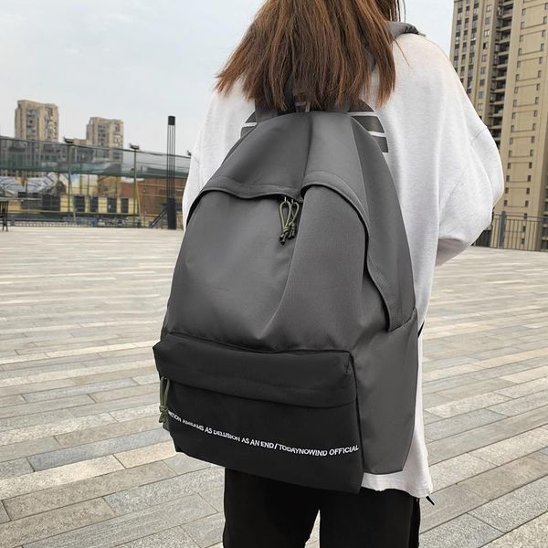 backpack 2021 solid waterproof oxford knapsack bag for lady men couples more useful travel school books
backpack 2021 solid waterproof oxford knapsack bag for lady men couples more useful travel school books