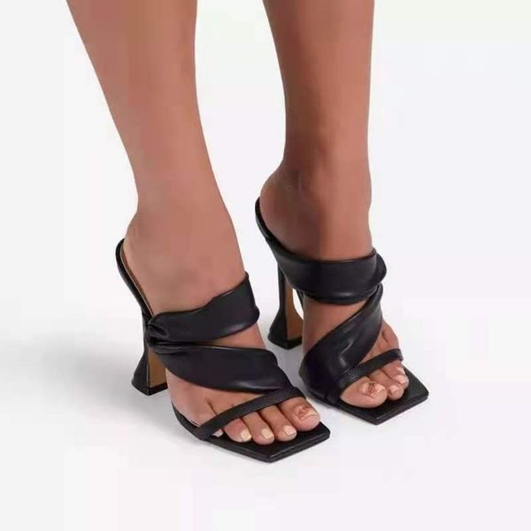 luxury slippers 2021 women's sho pointed thin super high heel fashion drs party sandals, Black
luxury slippers 2021 women's sho pointed thin super high heel fashion drs party sandals, Black