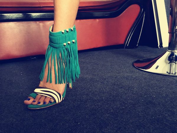 sandal american fashion of high heel women's shoes patchwork fringe tassel rebites lady sandals from calcutta tape summer shoe, Black
sandal american fashion of high heel women's shoes patchwork fringe tassel rebites lady sandals from calcutta tape summer shoe, Black