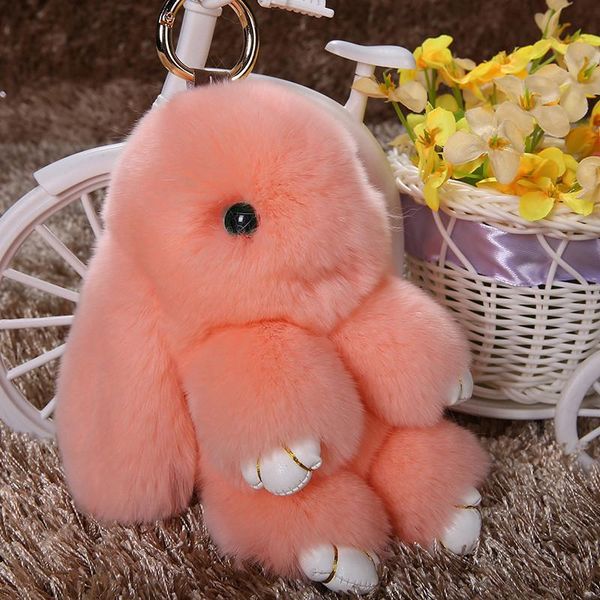 keychains 18cm keychain cute mini fluffy real fur pompon keyring charm pom bag car ornament key chains, Silver
keychains 18cm keychain cute mini fluffy real fur pompon keyring charm pom bag car ornament key chains, Silver