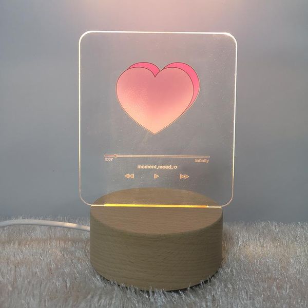 night light acrylic table lamp kids child girls love gift for bedroom decor color changing work desk drop lamps
night light acrylic table lamp kids child girls love gift for bedroom decor color changing work desk drop lamps