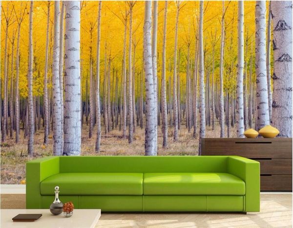 wallpapers 3d wall murals wallpaper for walls room birch forest landscape decoration painting custom po non-woven mural
wallpapers 3d wall murals wallpaper for walls room birch forest landscape decoration painting custom po non-woven mural