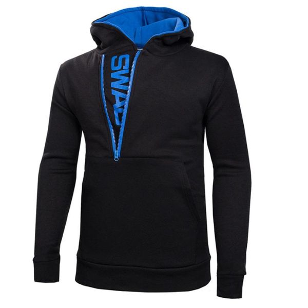 men's hoodies & sweatshirts autumn winter men jackets coats streetwear casual side zipper fashion jacket mens clothing, Black
men's hoodies & sweatshirts autumn winter men jackets coats streetwear casual side zipper fashion jacket mens clothing, Black