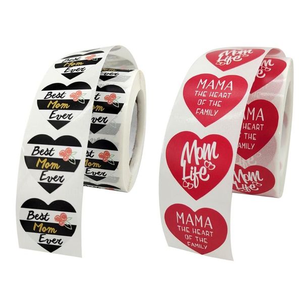 gift wrap 500pcs mother's day stickers heart of family seal labels handmade adhesive sticker for candy box packaging bag
gift wrap 500pcs mother's day stickers heart of family seal labels handmade adhesive sticker for candy box packaging bag