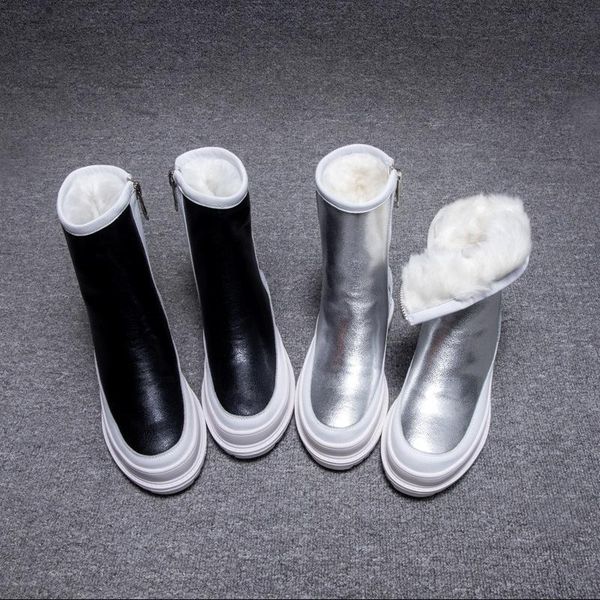 snow boots women's winter shoes thick sole plaforms ankle boot round toe plush warm cotton shoe side zip silver black
snow boots women's winter shoes thick sole plaforms ankle boot round toe plush warm cotton shoe side zip silver black