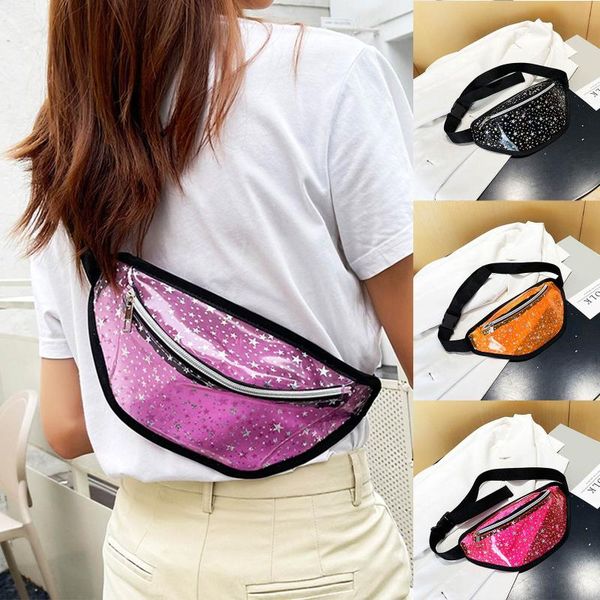 waist bags 2021 pack bag female printing five-pointed star transparent jelly messenger chest
waist bags 2021 pack bag female printing five-pointed star transparent jelly messenger chest