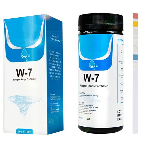 lab supplies 50/100pcs test strips 7-in-1 water quality tester papers portable ph value alkalinity hardness testing tools with color mark
lab supplies 50/100pcs test strips 7-in-1 water quality tester papers portable ph value alkalinity hardness testing tools with color mark