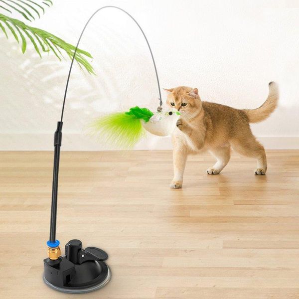 cat toys bite resistance feather steel wire long rod teasing toy with suck base handheld interactive funny road replace head
cat toys bite resistance feather steel wire long rod teasing toy with suck base handheld interactive funny road replace head