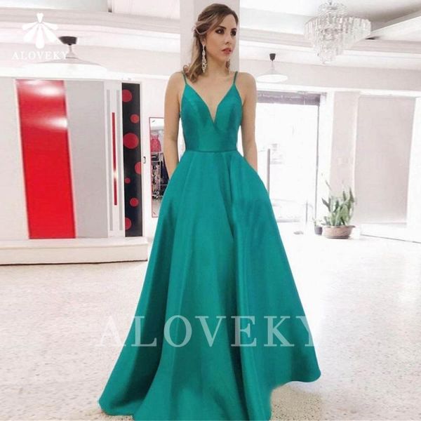 party dresses green satin formal spaghetti straps evening dress woman a-line v-neck long special occasion gowns, White;black
party dresses green satin formal spaghetti straps evening dress woman a-line v-neck long special occasion gowns, White;black