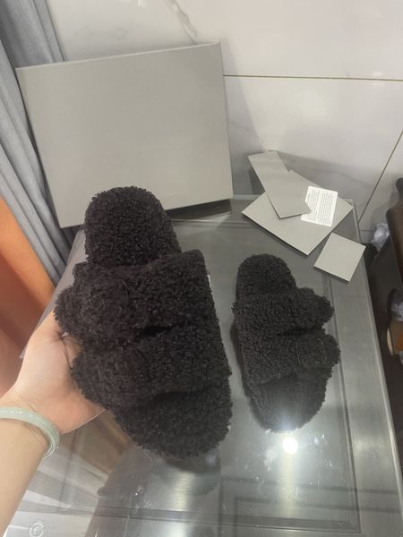 brand winter fashion women real wool sandals selling slippers woman slipper shoes slides sandal size 35-41, Black
brand winter fashion women real wool sandals selling slippers woman slipper shoes slides sandal size 35-41, Black