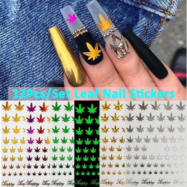12pcs nail art 3d decal stickers self adhesive sticker pot leaf decoration acrylic designs manicure tool1, Black
12pcs nail art 3d decal stickers self adhesive sticker pot leaf decoration acrylic designs manicure tool1, Black