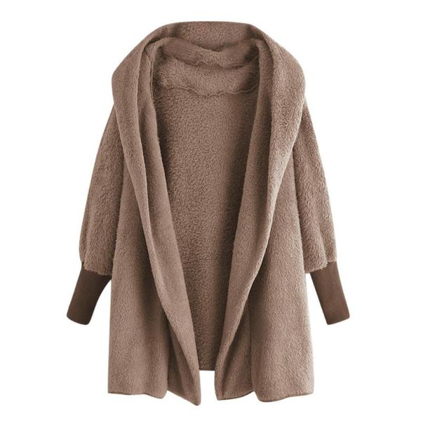 women's jackets women faux fur coats plus sizes hooded sweatshirt coat winter warm plush pockets solid cotton casual jacket outwear str, Black;brown
women's jackets women faux fur coats plus sizes hooded sweatshirt coat winter warm plush pockets solid cotton casual jacket outwear str, Black;brown