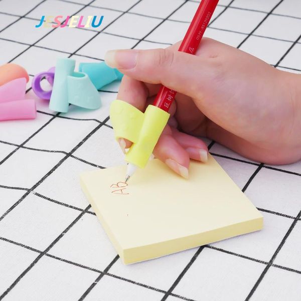 refills 3pcs/set children silicone pencil holder pen writing aid grip posture correction tool gift for kids student, Black;red
refills 3pcs/set children silicone pencil holder pen writing aid grip posture correction tool gift for kids student, Black;red