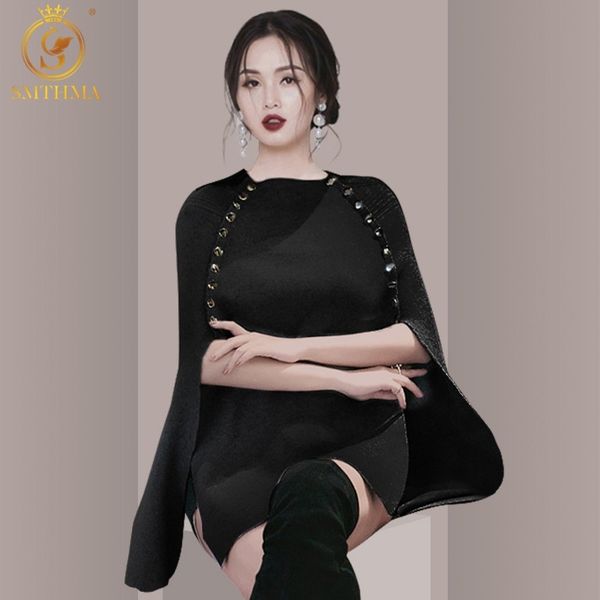 autumn and winter women sweaters poncho knitting capes cloak femme loose double-breasted pullovers coat 210520, White;black
autumn and winter women sweaters poncho knitting capes cloak femme loose double-breasted pullovers coat 210520, White;black