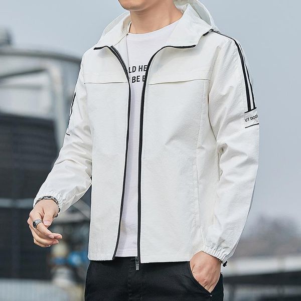 men's jackets spring and autumn sunscreen casual coat thin loose summer ice silk clothing breathable jacket protection streetwear, Black;brown
men's jackets spring and autumn sunscreen casual coat thin loose summer ice silk clothing breathable jacket protection streetwear, Black;brown
