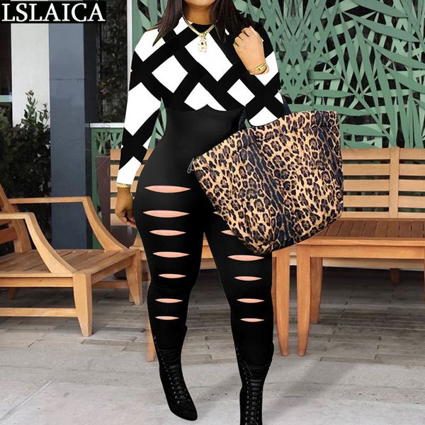 jumpsuit women hole o neck printing slim fashion bodysuit long sleeve casual office streetwear bodys para mujer 210520, Black;white
jumpsuit women hole o neck printing slim fashion bodysuit long sleeve casual office streetwear bodys para mujer 210520, Black;white